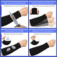 thumbnail image 5 of 6 Pairs Arm Protectors for Thin Skin and Bruising Cut Forearm Sleeve Level 5 Arm Burn Protection Sleeve, 5 of 8