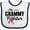 White and Navy, variant on Inktastic Breast Cancer Awareness My Grammy is a Fighter Boys or Girls Baby Bib