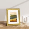 thumbnail image 5 of decorUhome 8x10 Picture Frames Set of 2, Display 5x7 Pictures with Mat or 8x10 without Mat, Wall and Tabletop Display Photo Frames, Gold, 5 of 9