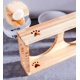 thumbnail image 2 of Cuenco de bambú para gatos, cuenco de cerámica para mascotas, mesa de comedor de madera, cuenco para perros, cuenco para cereales JM, 2 of 5