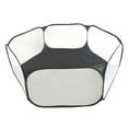 thumbnail image 1 of Jaula para Parque para Mascotas Transpirable Y Valla para Ejercicio Libre Interior Rosa Negro Colco Hamster Rabbit Play Pen Cage, 1 of 8