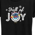 thumbnail image 3 of Lilo & Stitch - Full Of Joy - Women's Short Sleeve Graphic T-Shirt, 3 of 5