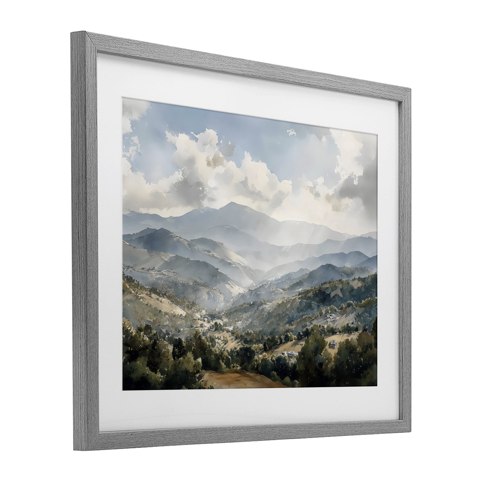 Stupell Industries Everything Under The Sun Gray Framed Print Under Glass, design by Franklyn Gregory