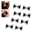 thumbnail image 6 of UDIYO 10 Pcs 3D Rhinestone Bowknot Bow Nail Art Tips Decoration Manicure Tools, 6 of 6