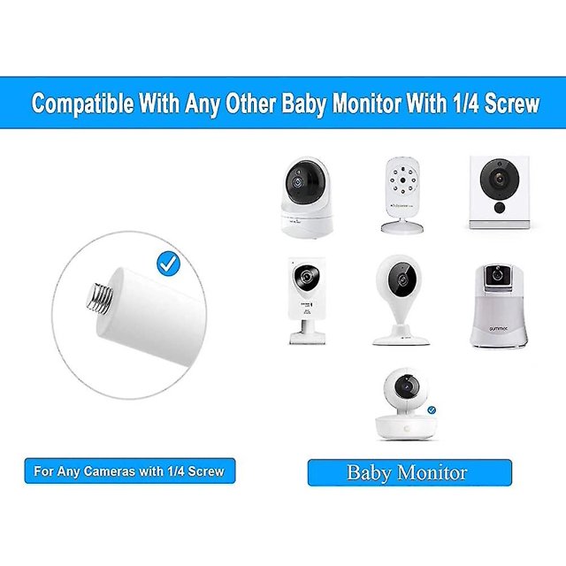 Soporte universal para monitor de bebé para Arlo / Motorola Baby Monitor / Nannio Monitor