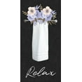 thumbnail image 2 of Prime, Marcus 11x18 Gold Ornate Wood Framed with Double Matting Museum Art Print Titled - Relax Floral Towel, 2 of 4