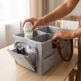 thumbnail image 6 of Djiypn Ba*by Dia*per Caddy - Storage Bin and Car Organizer for Dia**pers and Wipes - Regular, 6 of 9