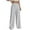 Gray, variant on BLVB Wide Leg Sweatpants for Women Elastic High Waisted Comfy Lounge Pants Loose Workout Active Pants