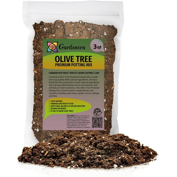 ⭐ Premium Potting Mix for Olive Trees by Gardenera Enhanced Growth