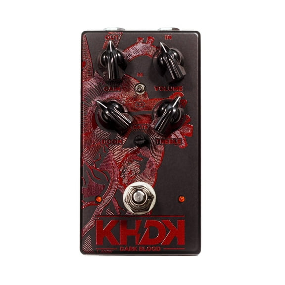 KHDK Electronics Dark Blood Distortion Guitar Effects Pedal