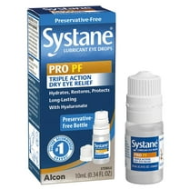 SYSTANE PRO Multi-Dose Preservative-Free Dry Eye Drops 10mL for Daily Use for Dry Eye