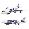 thumbnail image 4 of Large Aircraft Universal Walking Toy 360 Rotating Colorful Light Music Airliner Model For Kids Take Off Spin Driving Fun Interactive Toy With Light And Sound Effects 14.17X4.33In, 4 of 9