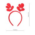 thumbnail image 3 of KAKOWELY 8 diademas navideñas con diseño de pelusa de dibujos animados, para primavera, para fiestas de Navidad (estilo variado), 3 of 5
