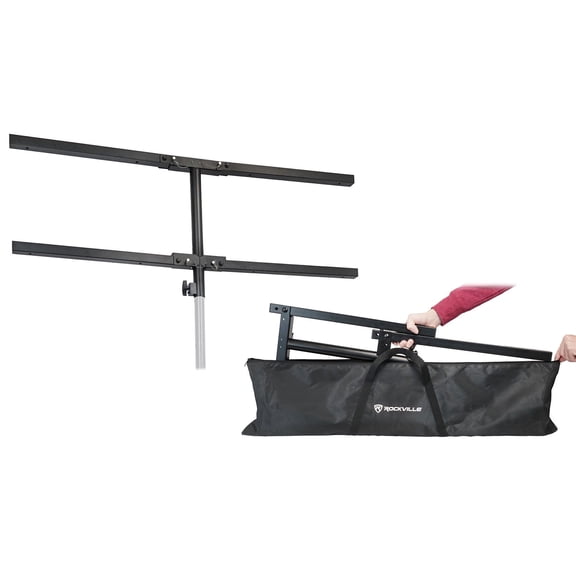 Rockville ACC-T Tree Bar Accessory For 35MM Pole Mount Speaker / Lighting Stand
