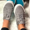 thumbnail image 6 of JENN ARDOR Women's Canvas Shoes Sneakers Slip-On Fashion Shoes Low Top Casual Tennis Shoes, 6 of 7