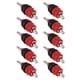 thumbnail image 4 of 10 bebederos automáticos para pollos, 360 grados, para aves de corral, pollos, patos, gallinas, con bola de acero roja., 4 of 14