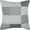 Candlelight White & Country Blue, variant on VHC Brands Farmhouse Bedding-Sawyer Mill™ Quilted Euro Sham, 26x26, Charcoal Grey