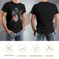 thumbnail image 5 of Knights Templar Spunky Men's Cotton Short Sleeve HD Print Tee for Casual T-Shirt Crew Neck Top Black 2XL, 5 of 7