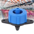 thumbnail image 2 of Aspersor de riego con cabezal de goteo de flujo ajustable de plástico de 8L/H para patio de jardín 100 Uds, 2 of 8