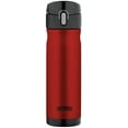 thumbnail image 2 of Thermos 16-Ounce Vacuum Sealed Stainless Steel Commuter Bottle (Cranberry Red), 2 of 2