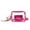 Hot Pink, variant on ibiyuan Clear Bag for Stadium Events, Small Clear Crossbody Purse Handbag for Concert Sport Events
