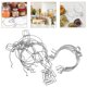 thumbnail image 2 of GOOHOCHY 10 piezas de cierre hermético para tarros de vidrio, con hebilla de alambre, para miel, mermelada y conservación de alimentos., 2 of 8