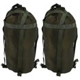 thumbnail image 1 of 2x Outdoor Sleeping Bag Compression Sack Waterproof Camping Sleeping Bag Storage Pouch Camping Equi, 1 of 5