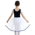 thumbnail image 2 of YEAHDOR Little Girls Lacework Bubble Sleeves Ballet Leotard Dress Velvet Bodice Halloween Princess Cosplay Costume, 2 of 7
