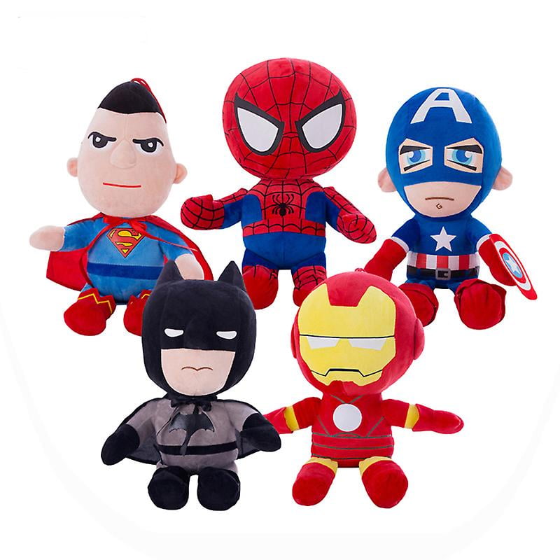 28cm Marvel Avengers Plush Toy Batman Captain America Spiderman Iron Man  Movie Stuffed Dolls Christmas Gifts For Kids | Walmart Canada