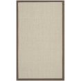 thumbnail image 2 of Safavieh Natural Fiber Collection NF441F Border Sisal Area Rug, 3' x 5', Taupe / Light Brown, 2 of 2