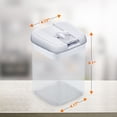 thumbnail image 4 of Cheer Collection White Plastic Airtight Food Storage Containers 8 Count, 4 of 7