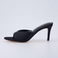 thumbnail image 4 of Cushionaire Elle Pointed Heel Womens Sandal, Open Toe Heeled Mule with Cushioned Memory and Stiletto Design, 4 of 11