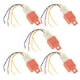 thumbnail image 4 of RETRASO 5pcs Relé de Retrodo de Aire Acondicado Auto Universal 4 Pin Normalmento Abrto Impermeable Con El Zócalo 40a 1.8W 12V, 4 of 7
