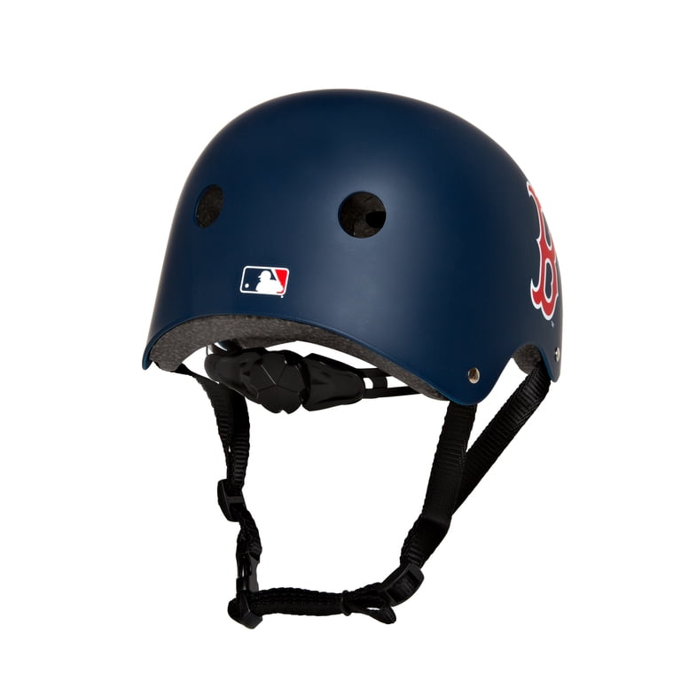 bike helmet boston Boston Red Sox Youth Helmet - Sport Design - CPSC Compliant