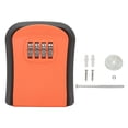 thumbnail image 2 of Combination Lock Box Key Lock Box Combination Lock Box Wall Mounted Waterproof Lock Box Inside And Outside Key Storage Box Combination Padlocks, 2 of 7
