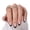 A3, variant on YTTAL French Tip Press On Nails Almond - Black Press on Nails Short, Glue On Nails for Women Gift, Supremely Fit Natural Reusable Stick On Nails in 16 Sizes - 32 Fake Nails Kit, Black French