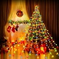 thumbnail image 2 of Qulist Luces De Estrellas De Decoración Navideña para Exteriores, 317 Luces Led De Cadena para Adornos De Árboles De Navidad De 16.4 Pies, 2 of 5