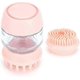 thumbnail image 5 of Herramienta multifunción para el baño de mascotas: cepillo de silicona con cabezal para masaje de perros y gatos, cómodo masajeador, herramienta de ducha, accesorios de limpieza y lavado., 5 of 5