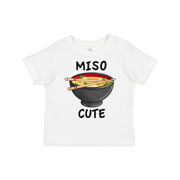 Inktastic Miso Cute with Miso Soup Boys or Girls Toddler T-Shirt