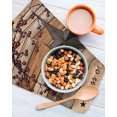 thumbnail image 3 of Texas Star Vintage Kitchen Dish Towels for Drying Dishes Set of 2, Berry Dark Brown Wooden Waffle Weave Microfiber Hand Tea Bathroom Towels Quick Dry & Absorbent Towel 12x12, 3 of 7