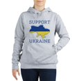 thumbnail image 1 of CafePress - Support Ukraine - Women's Hooded Sweatshirt, 1 of 1