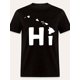 thumbnail image 2 of Lifestyle Graphic playera de manga corta estándar para hombreHawaiian Islands Hi State Design great for-4362 funny Men's Short Sleeve Graphic T-shirt Collection black Tee For Adult, Men, Women, Teen, 2 of 7