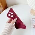thumbnail image 4 of Designed for iPhone 14 Pro Max Case Cute Girly Sweet Heart Flower Pattern Soft Silicone Camera Protective Phone Case for iPhone 14 Pro Max (Burgundy Red), 4 of 16