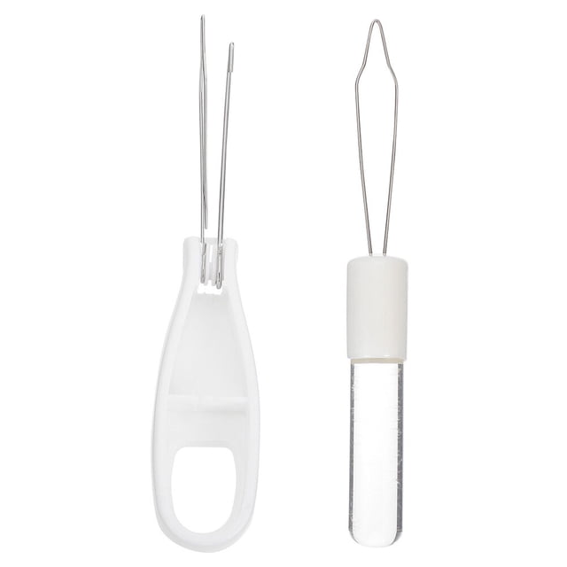 Weiweiguan 2pcs Button Hook Tools Clothes Wearing Assistance Tools Clothes Button Hooks