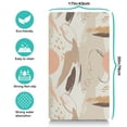 thumbnail image 5 of Boho Retro Floral Pet Feeding Mat-Abstract Art Pattern Absorbent Pet Placemat for Food and Water Bowl, with Waterproof Rubber Backing, Quick Dry Water Dispenser Mat for Dog and Cat (17"x30"), 5 of 7