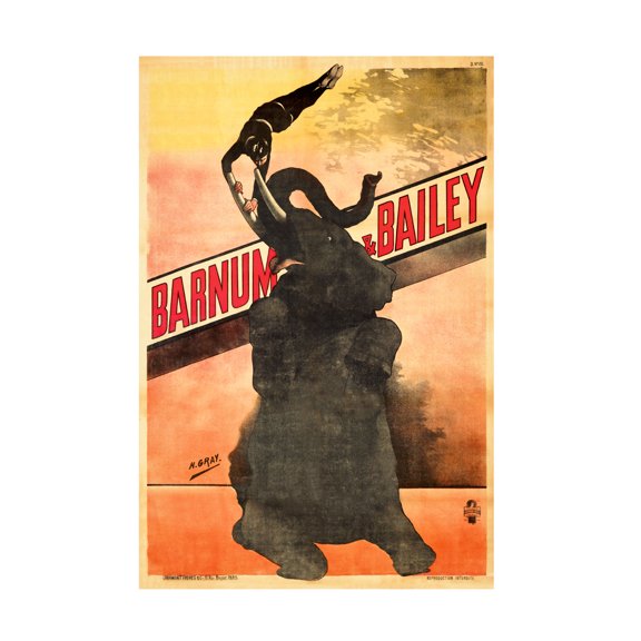 Trademark Fine Art 'Circus 192' Canvas Art by Vintage Lavoie