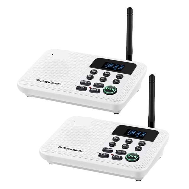 Wireless Intercom System For Home House Business Office 1 Mile Range Room To Room Intercom Communication