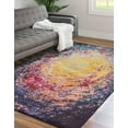 thumbnail image 3 of Rugs.com Hyacinth Collection Rug – 3' x 5' Multi Medium Rug Perfect For Entryways, Kitchens, Breakfast Nooks, Accent Pieces, 3 of 9