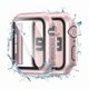 thumbnail image 1 of wonima02 for Waterproof Apple Watch Screen Protector Case SE2 Series SE 6 5 4 44mm Accessories, iWatch Protective PC Face Cover Built-in Tempered Glass Film, Sweatproof Bumper for Women Men 44 mm, 1 of 1