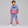 thumbnail image 2 of RUTAYY Boys 2 Piece Set City Graphic Long Sleeve Pullover Hoodie Jogger Pants Casual Everyday Wear Outfits, Purple, 2 of 6
